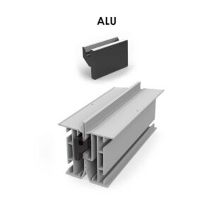 Пластиковый Ч-образный соединитель 50 мм для сценических щитов ALU